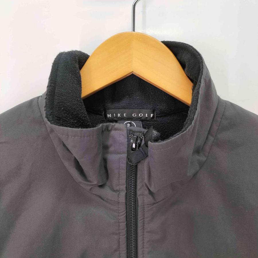 NIKE（ナイキ） golf ナイロン切替 フリースジャケット ハーフジップ