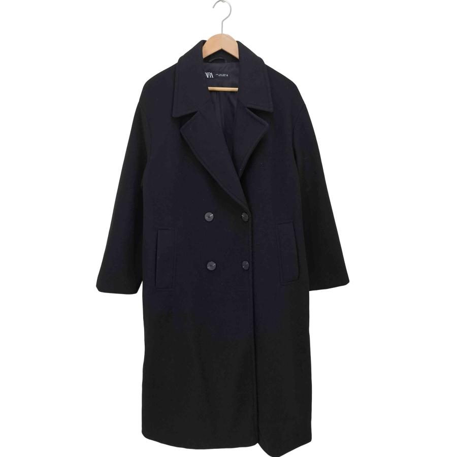 Skip0428！！美品＊ZARA ザラ　チェスターコート　オーバーサイズ ZARA（ザラ） オーバーサイズチェスターコート レディース JPN：M 中古