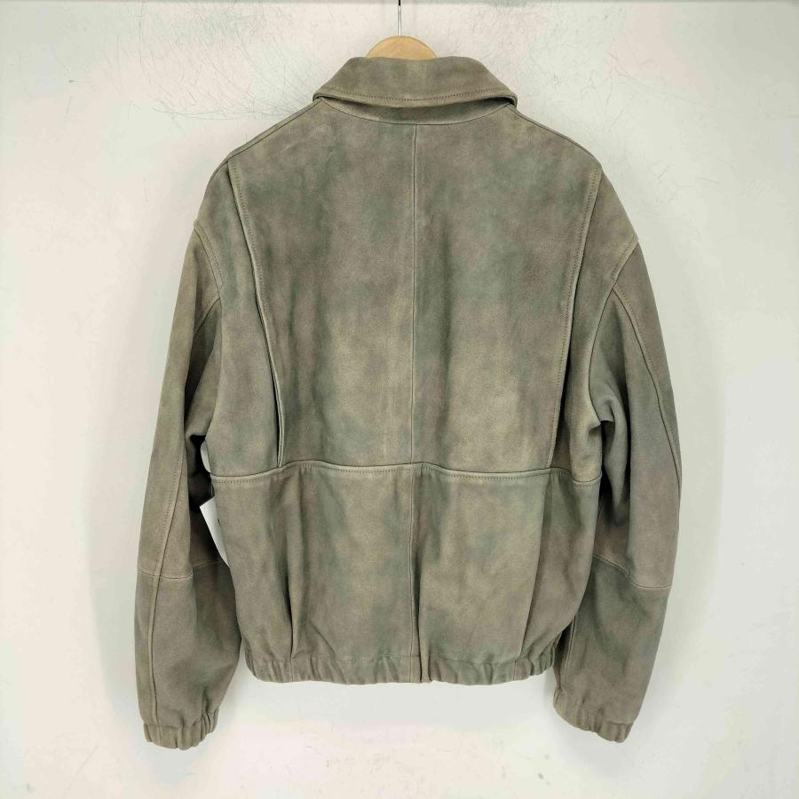 ZARA（ザラ） スエードレザー ボクシーフィット ジャケット メンズ