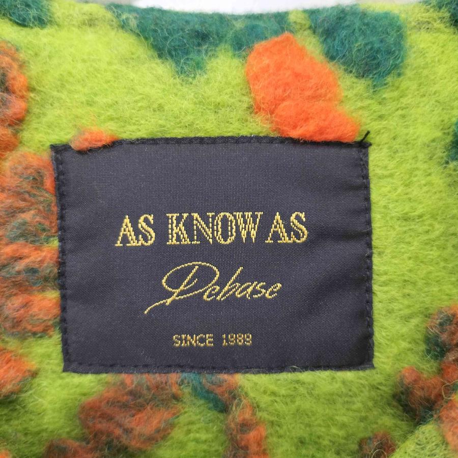 AS KNOW AS（アズノゥアズ） olaca オオラカ 花咲くスライバーコート