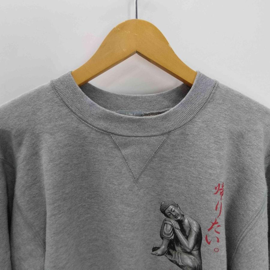 kolor BEACON(カラービーコン) 24SS 帰りたい プリント スウェット