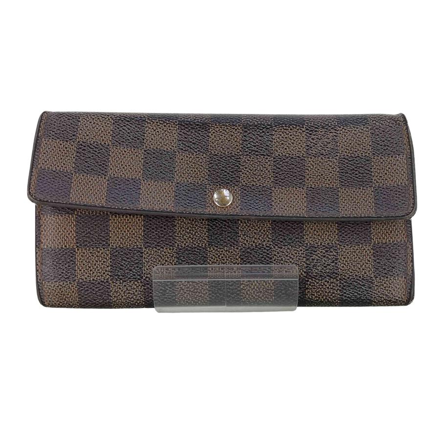 【未使用級】ポルトフォイユ サラ ダミエ 長財布 小銭入れ ルイヴィトン LOUIS VUITTON(ルイヴィトン) ダミエ ポルトフォイユサラ 長財布