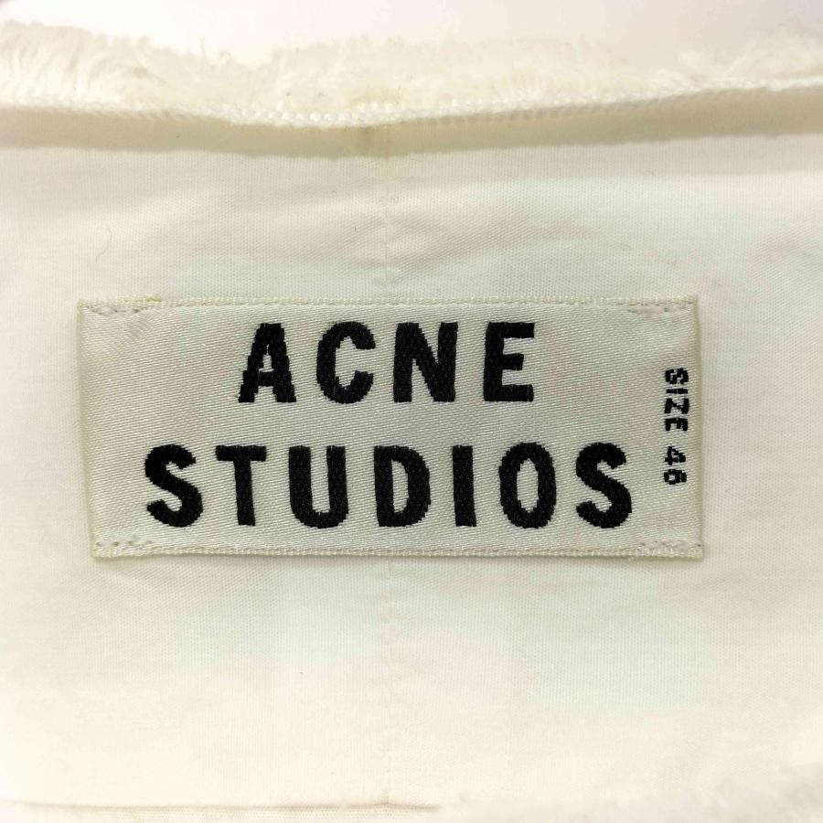 Acne Studios（アクネ ストゥディオズ） ノーカラー 比翼 L/S シャツ