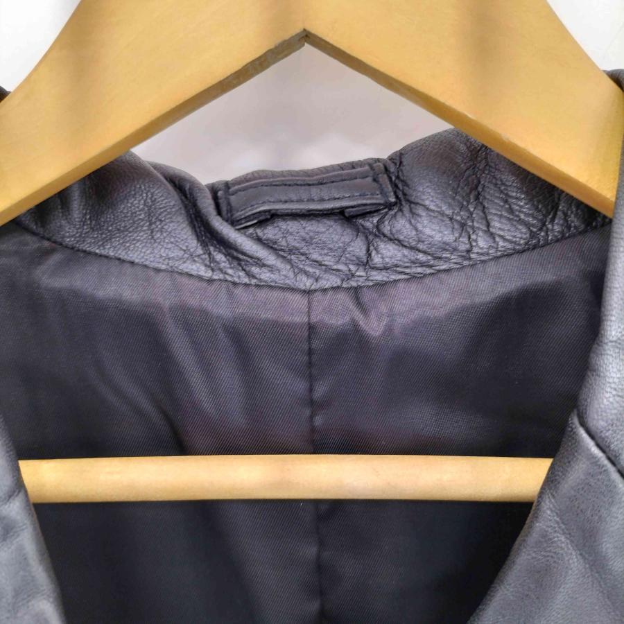 USED古着(ユーズドフルギ) ラムレザーダブルブレスト ハーフコート