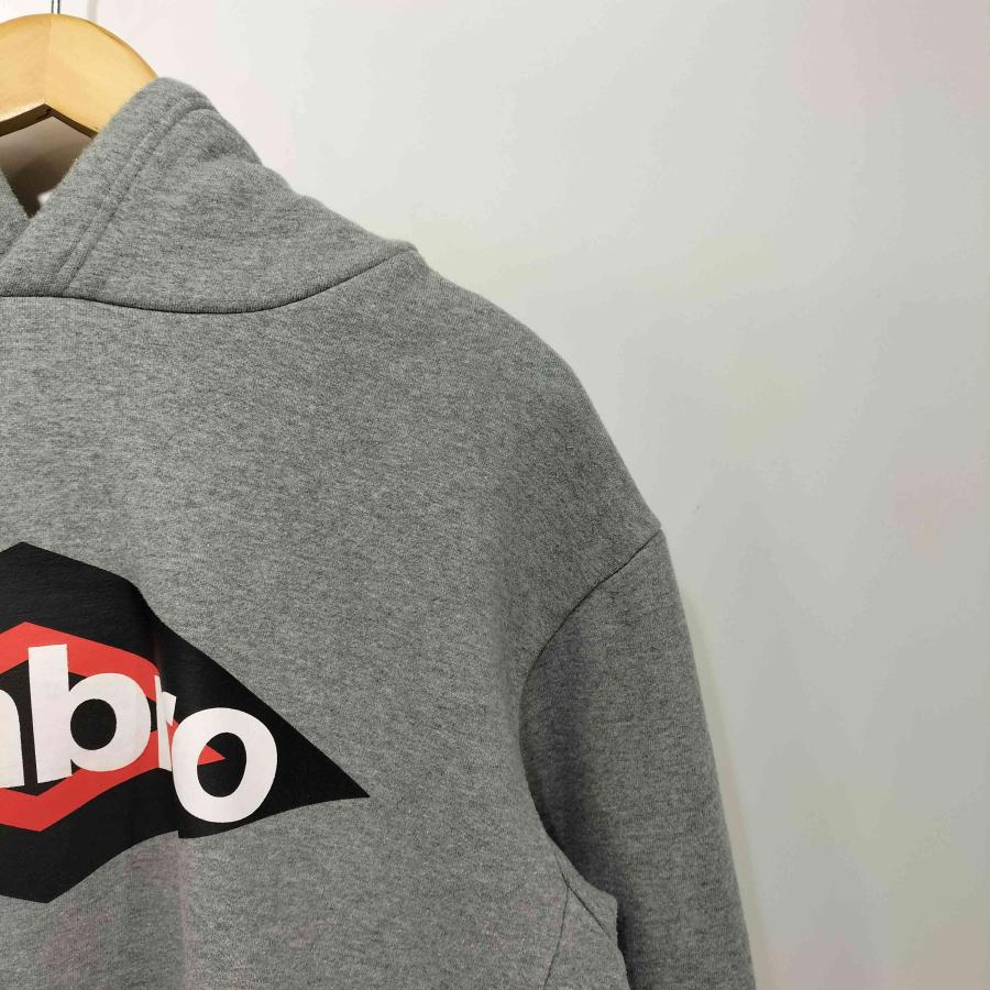 umbro（アンブロ） SWEAT HOODIE 両面ロゴプリント プルオーバー