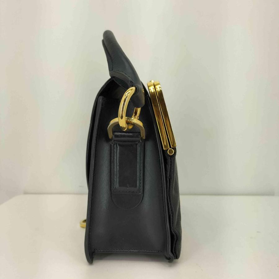 sacai レザーショルダーバッグ 黒 Sacai レザーショルダーバッグ | ブラック | FARFETCH JP