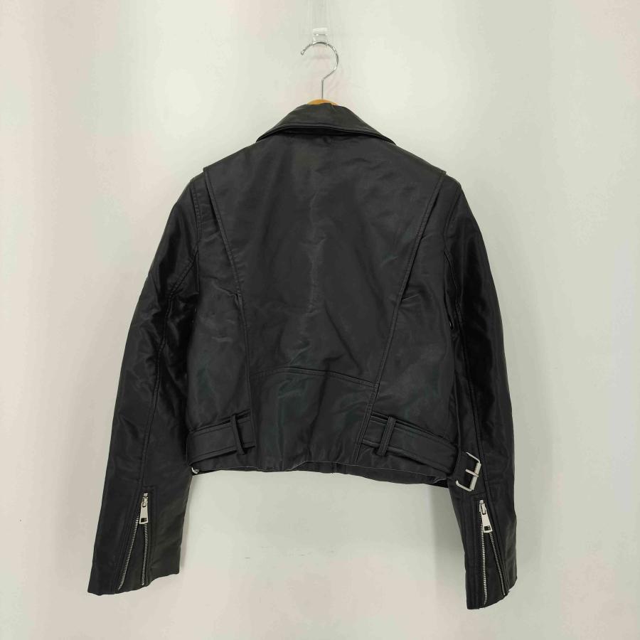 ZARA（ザラ） フェイクレザージャケット レディース L 中古 古着 0225