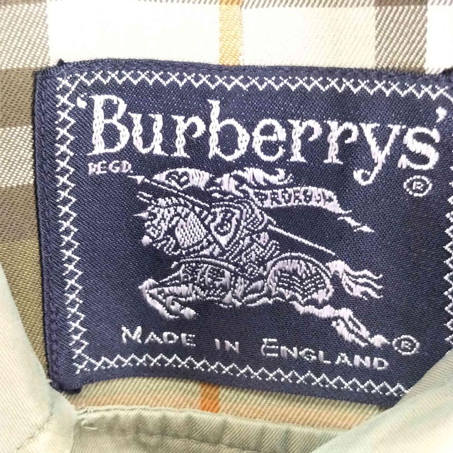 BURBERRYS(バーバリーズ) 裏地ノバチェック 玉虫色 ステンカラーコート