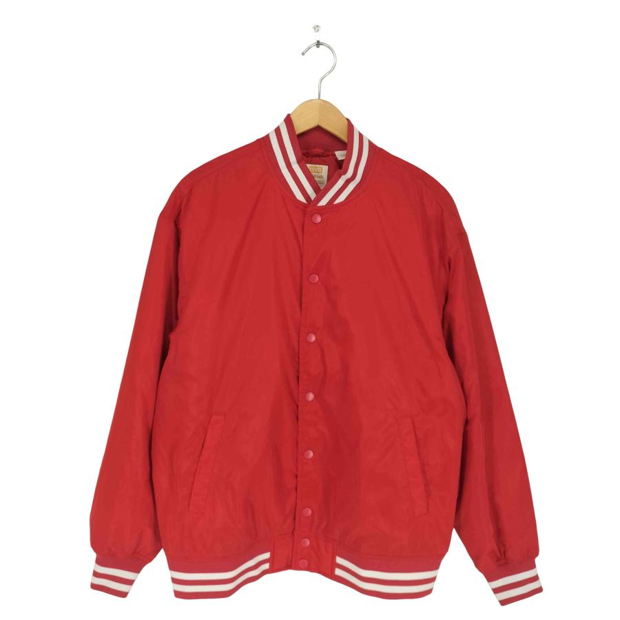 Levi's レッド ナイロンジャケット 中古・古着通販】LEVI'S (リーバイス) ナイロンジャケット レッド