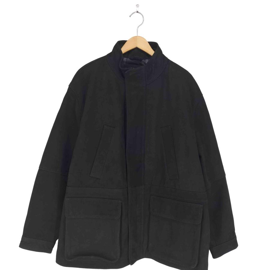 ZARA（ザラ） buffalo leather リラックスフィット レザーパーカ