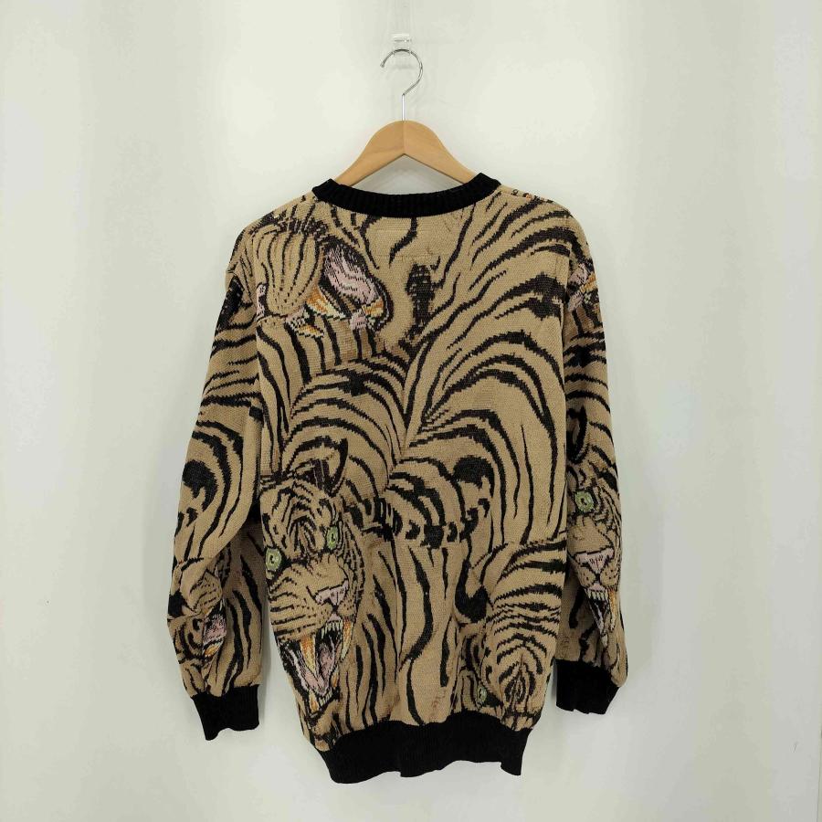 ワコマリア WACKOMARIA 虎 WACKO MARIA（ワコマリア） 23SS TIM LEHI KNIT JACQUARD 百虎ジャガー