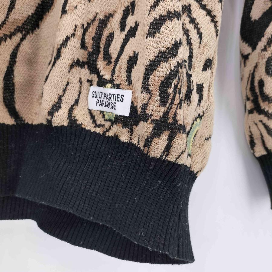 WACKO MARIA（ワコマリア） 23SS TIM LEHI KNIT JACQUARD 百虎ジャガー