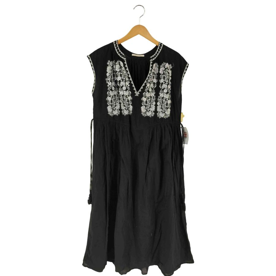 ヌキテパ　コットンボイル　ノースリーブ　ワンピース NE QUITTEZ PAS!（ヌキテパ） NE QUITTEZ PAS(ヌキテパ) コットン