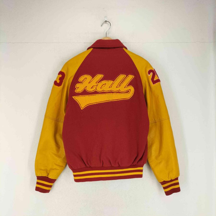 USED古着(ユーズドフルギ) {{OMNI SPORTS}} 袖レザースタジアム