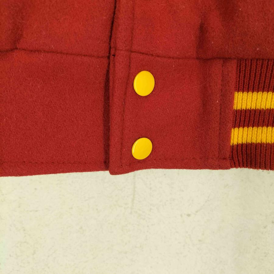 USED古着(ユーズドフルギ) {{OMNI SPORTS}} 袖レザースタジアム