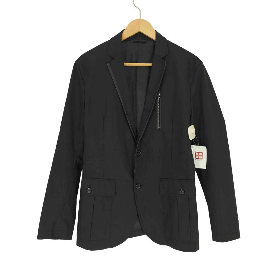 ✨羊革✨エポカウォモ EPOCA UOMO レザーテーラードジャケット 裏地花