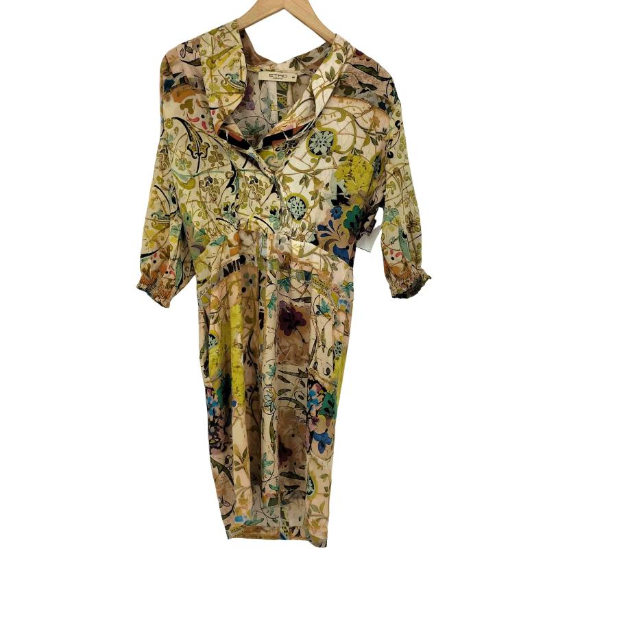 ETRO（エトロ） ボタニカル シルク ワンピース レディース JPN：40 