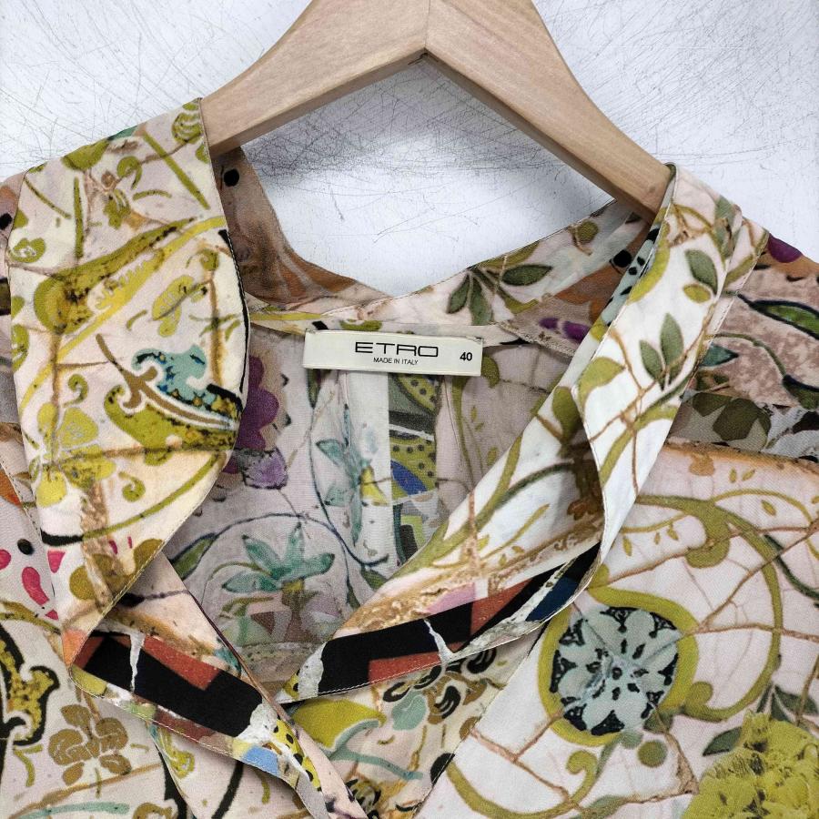 ETRO（エトロ） ボタニカル シルク ワンピース レディース JPN：40 