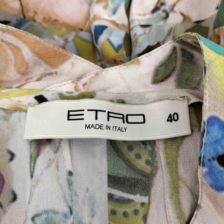 ETRO（エトロ） ボタニカル シルク ワンピース レディース JPN：40 