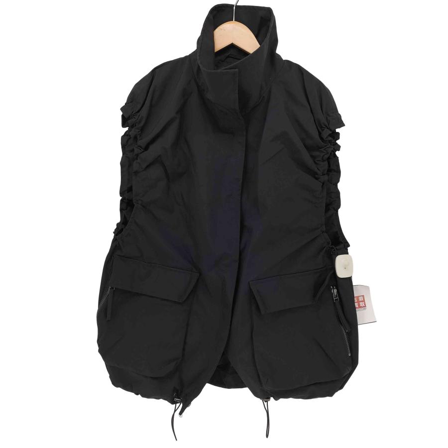 ZARA（ザラ） HI NECK NYLON VEST ハイネック ナイロン ベスト 