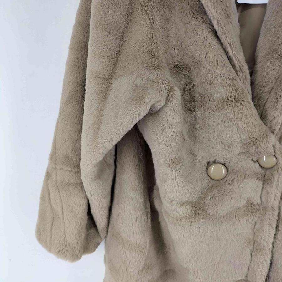 ※未使用 エムズグレイシー M’S GRACY フェイクファー コート グレー M'S GRACY - 【新品・未使用】M'S GRACY フェイク・ファー コートの