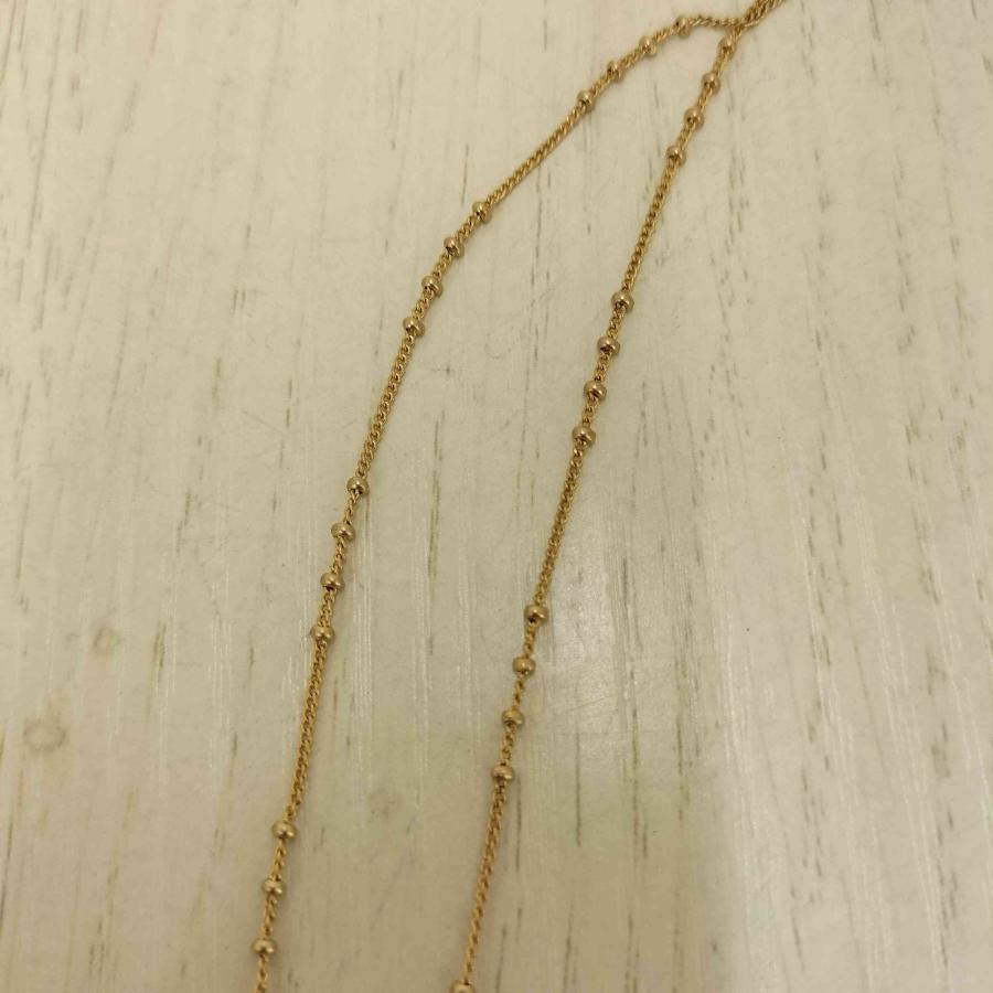 USED古着(ユーズドフルギ) PTP刻印 プラチナメッキ ツイストチェーン 
