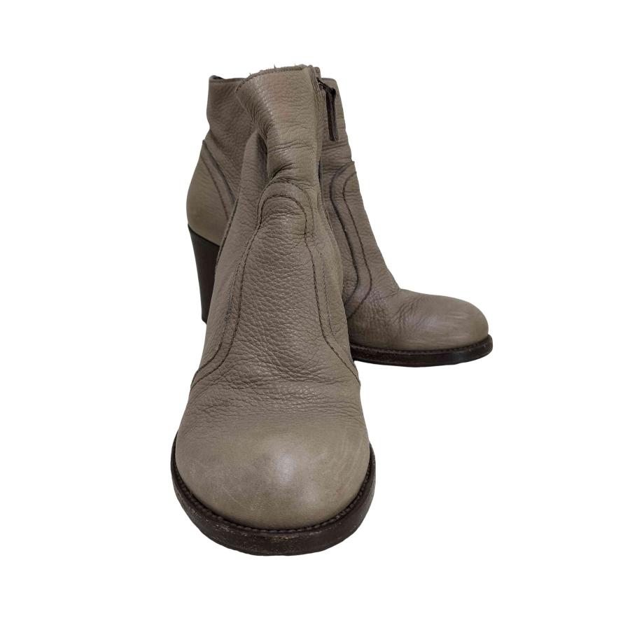 アンリークイール　HENRY CUIR サイドジップブーツ　36 USED古着(ユーズドフルギ) HENRY CUIR サイドジップ ヒールブーツ