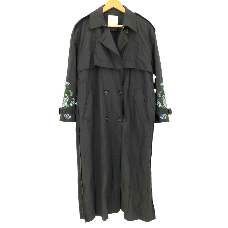 CLANE（クラネ） 刺繍トレンチコート EMBROIDERY TRENCH COAT