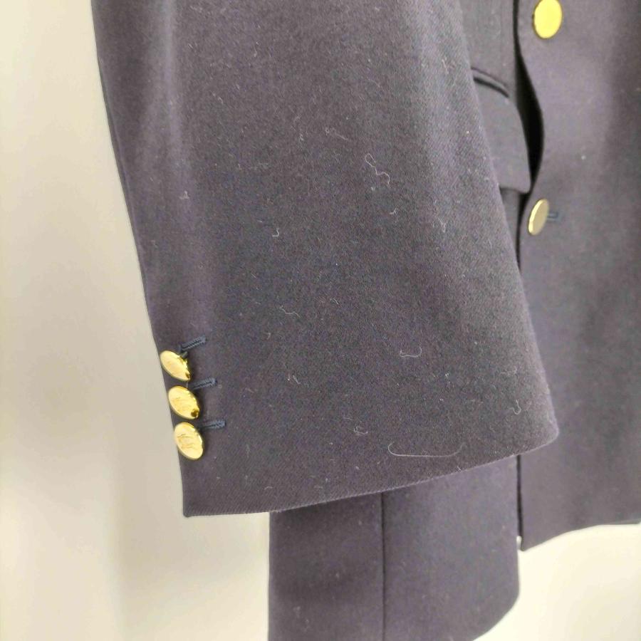 希少】バーバリーズ 金ボタン 白タグ 紺 Pコート S〜M相当 ウール