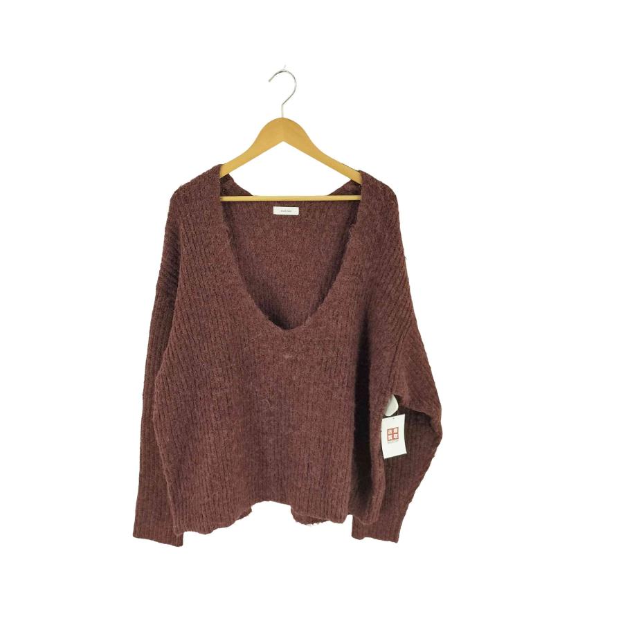 Knuth Marf(クヌースマーフ) Uneck knit pullover レディース FREE