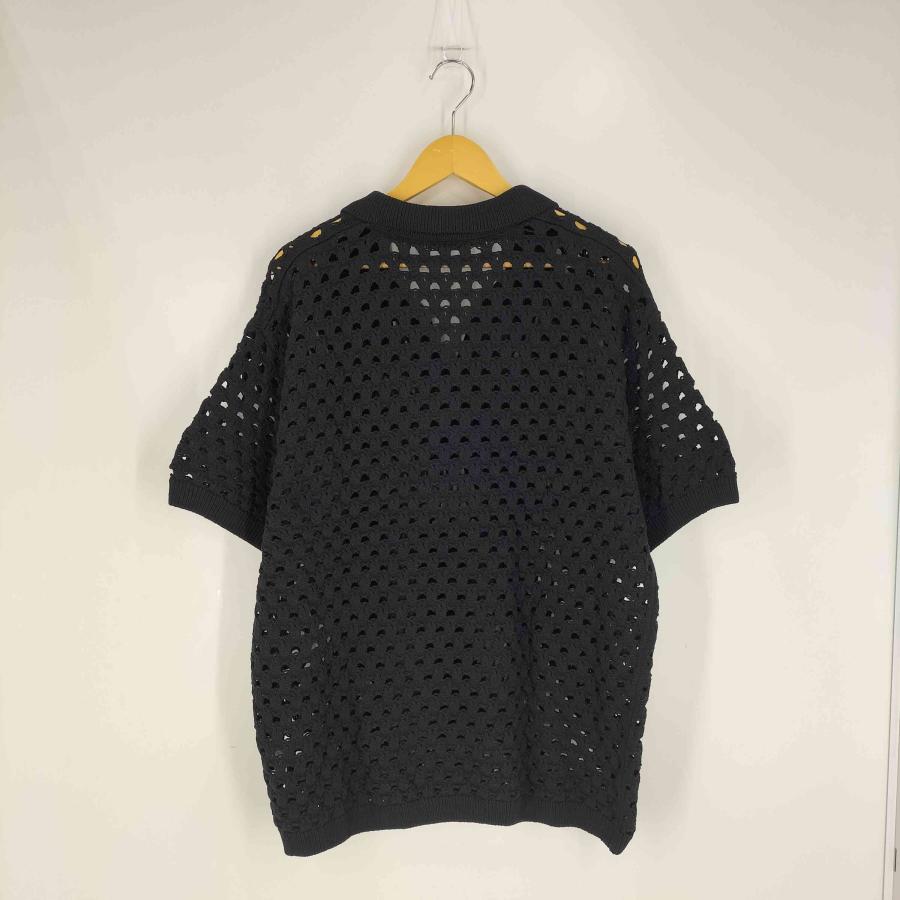 新品未使用品！ 完売品！ 網目模様テクスチャー入りセーター ZARA ザラ XL ZARA（ザラ） テクスチャー ニット モックネック アルパカ混 ニット