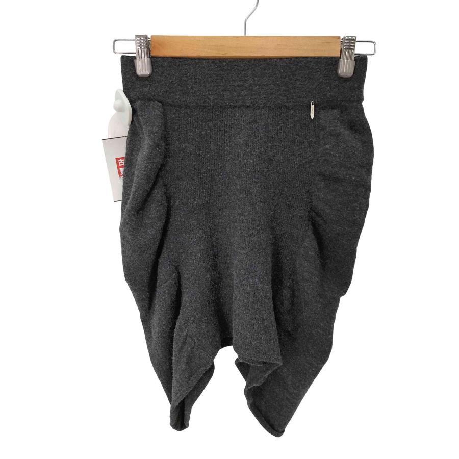 USED古着(ユーズドフルギ) JUUKIFF ウール 変形 ギャザー スカート  