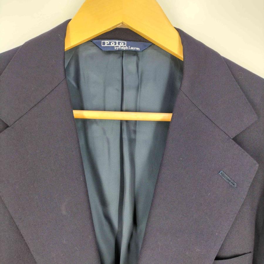 未使用 ポロバイラルフローレン スーツセット ブレザー 紺色 金ボタン 140 Polo by RALPH LAUREN(ポロバイラルフローレン) 金ボタン 紺ブレザー