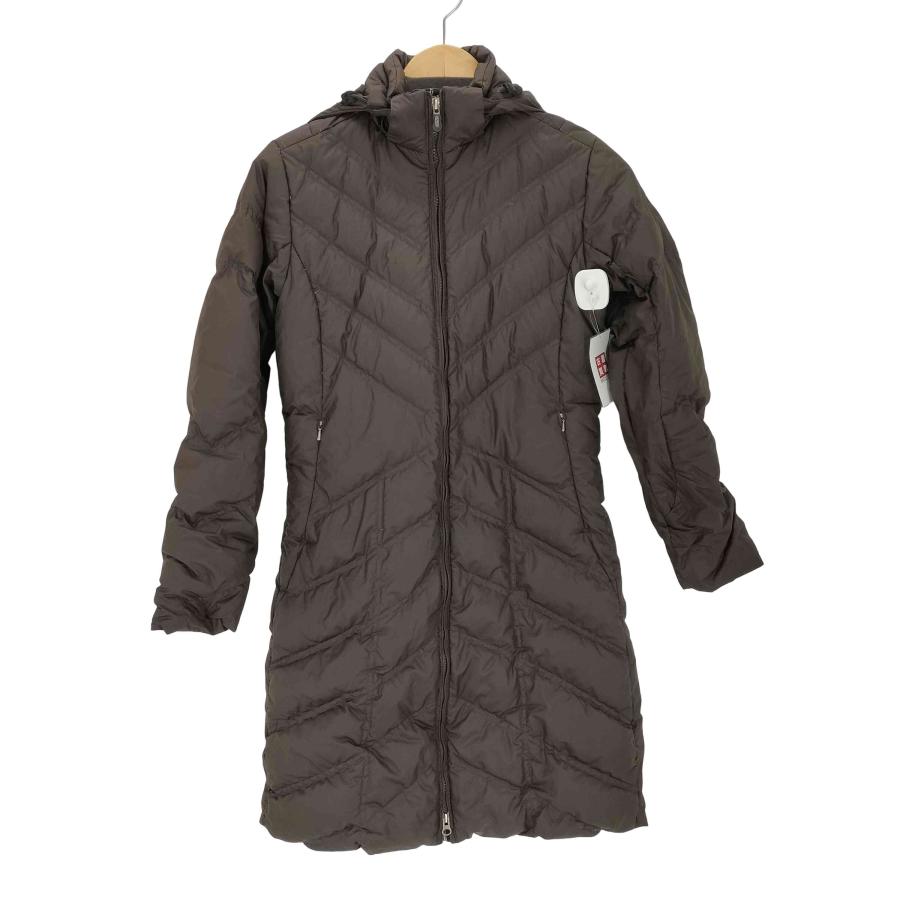 極美品✨　パタゴニア　ダウンコート　キルティング　ロゴ　レディース　ブラウン patagonia（パタゴニア） キルティングダウンコート レディース import