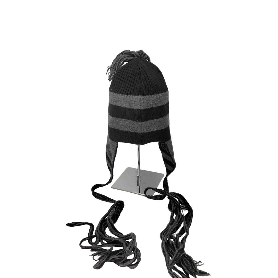 【着画あり】Vivienne Westwood クリーム色耳付きニット帽 Vivienne Westwood（ヴィヴィアンウエストウッド） 耳当て付き