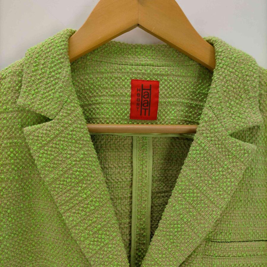 Haat ISSEY MIYAKE(ハートイッセイミヤケ) 混紡 織生地 3B テーラード 