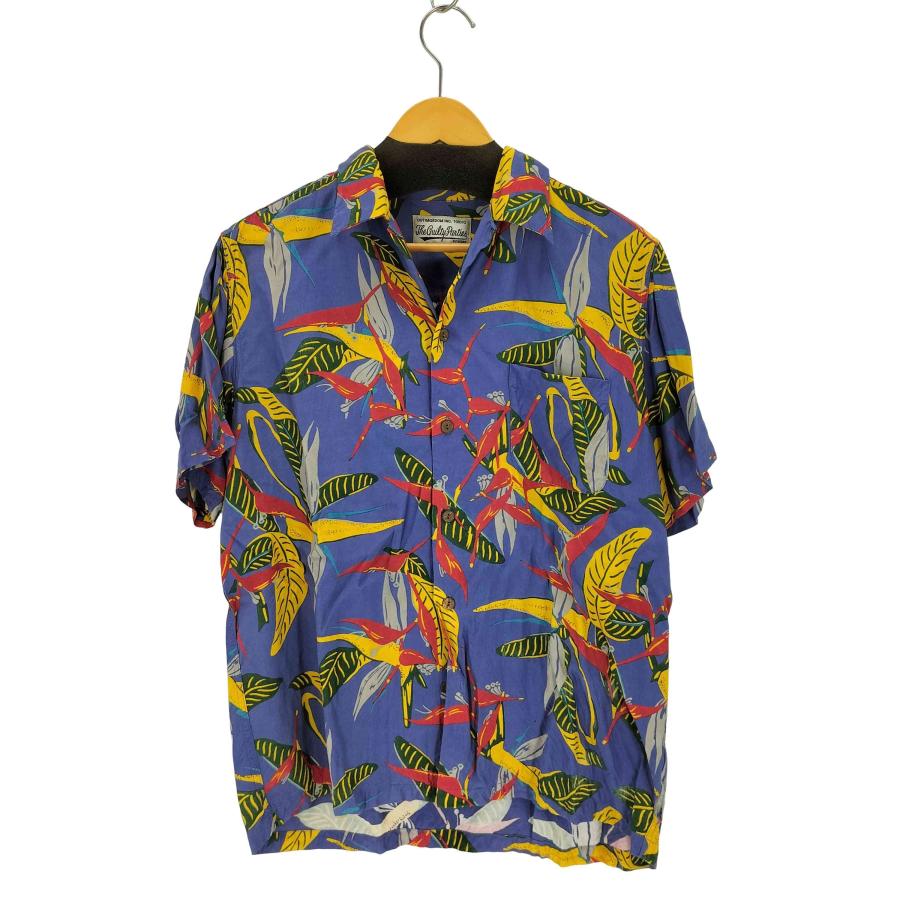 ☆WACKO MARIA PARADISE TOKYO 花柄 極楽鳥 花 総柄☆ WACKO MARIA（ワコマリア） 極楽鳥花 S/S HAWAIIAN SHIRT メンズ JPN