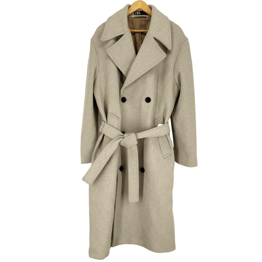 ZARA（ザラ） WITH WOOL ウールトレンチコート メンズ L 中古 古着