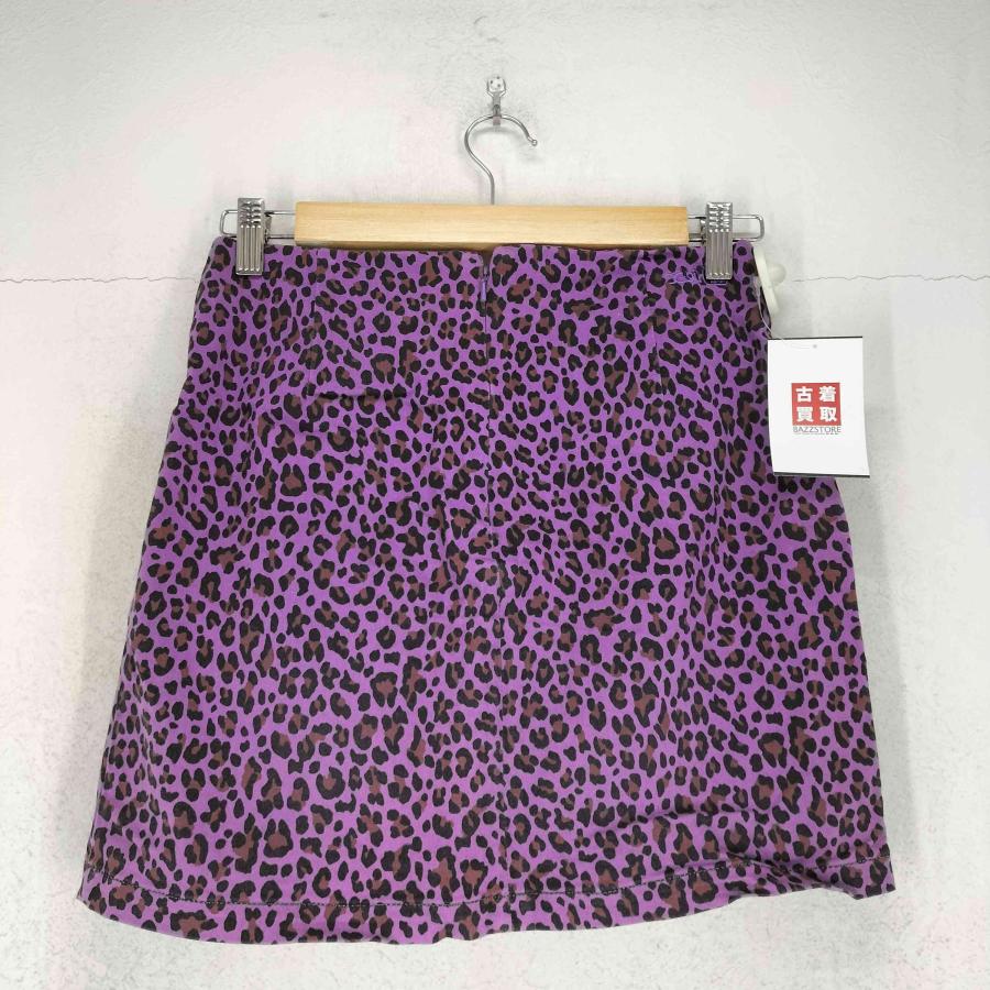 X-girl（エックスガール） Y2K レオパード柄 ミニ スカート レディース
