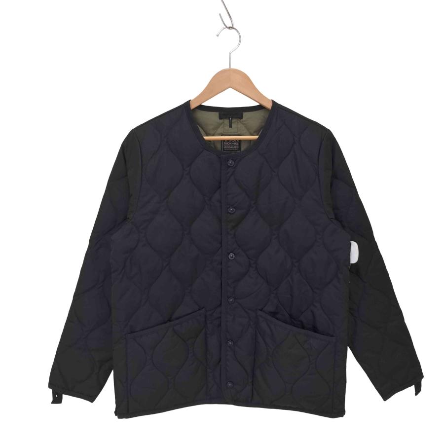 TAION（タイオン） ミリタリー クルーネック ダウンジャケット メンズ