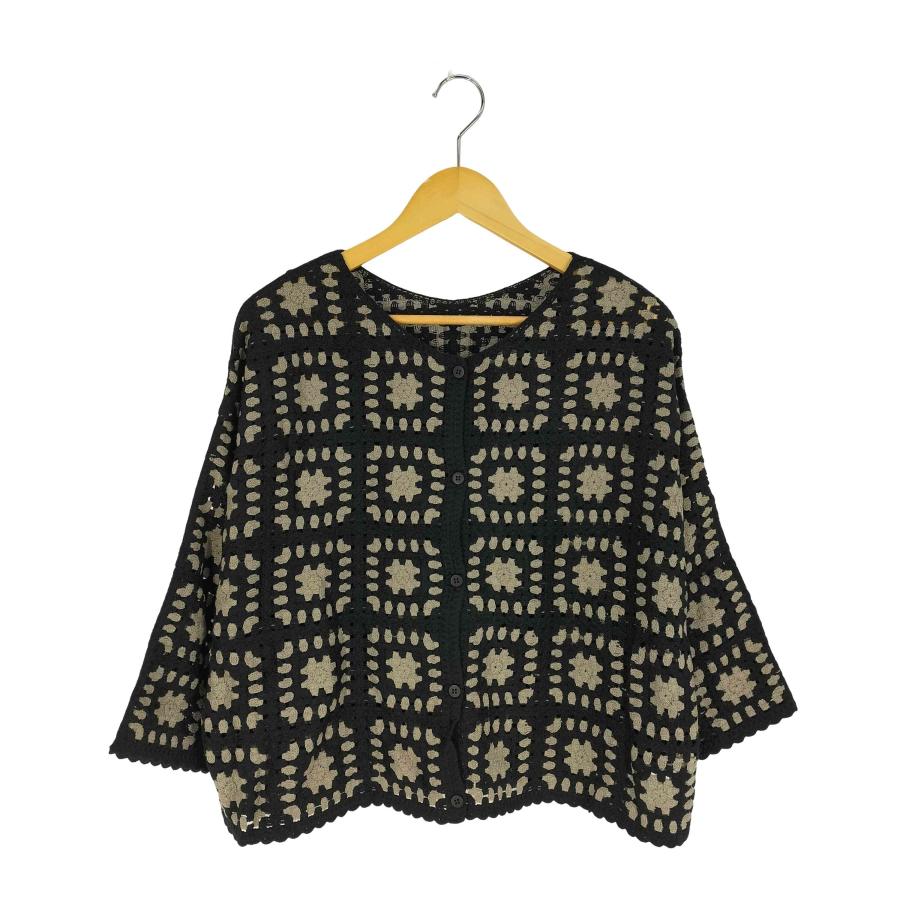 Samansa Mos2（サマンサモスモス） かぎ針 カーディガン レディース