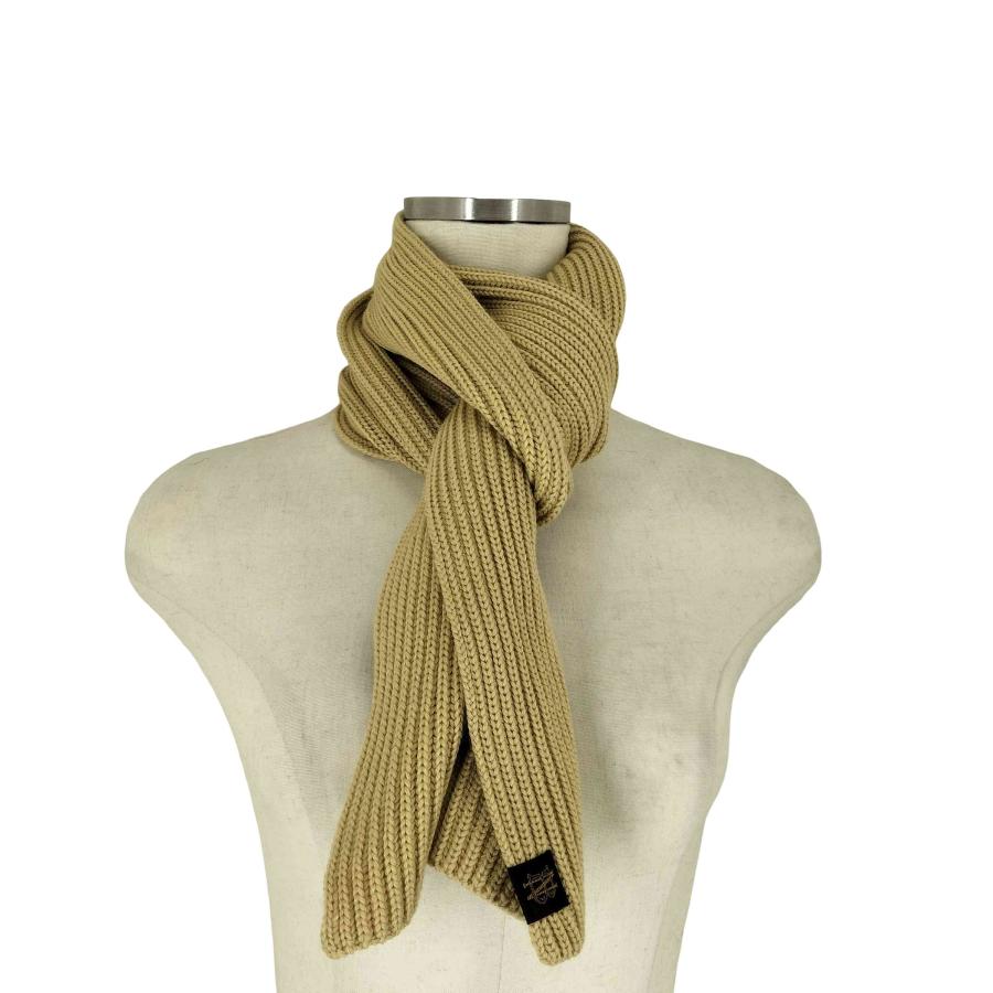 BATONER（バトナー） SOLID WOOL MUFFLER ソリッドウールマフラー