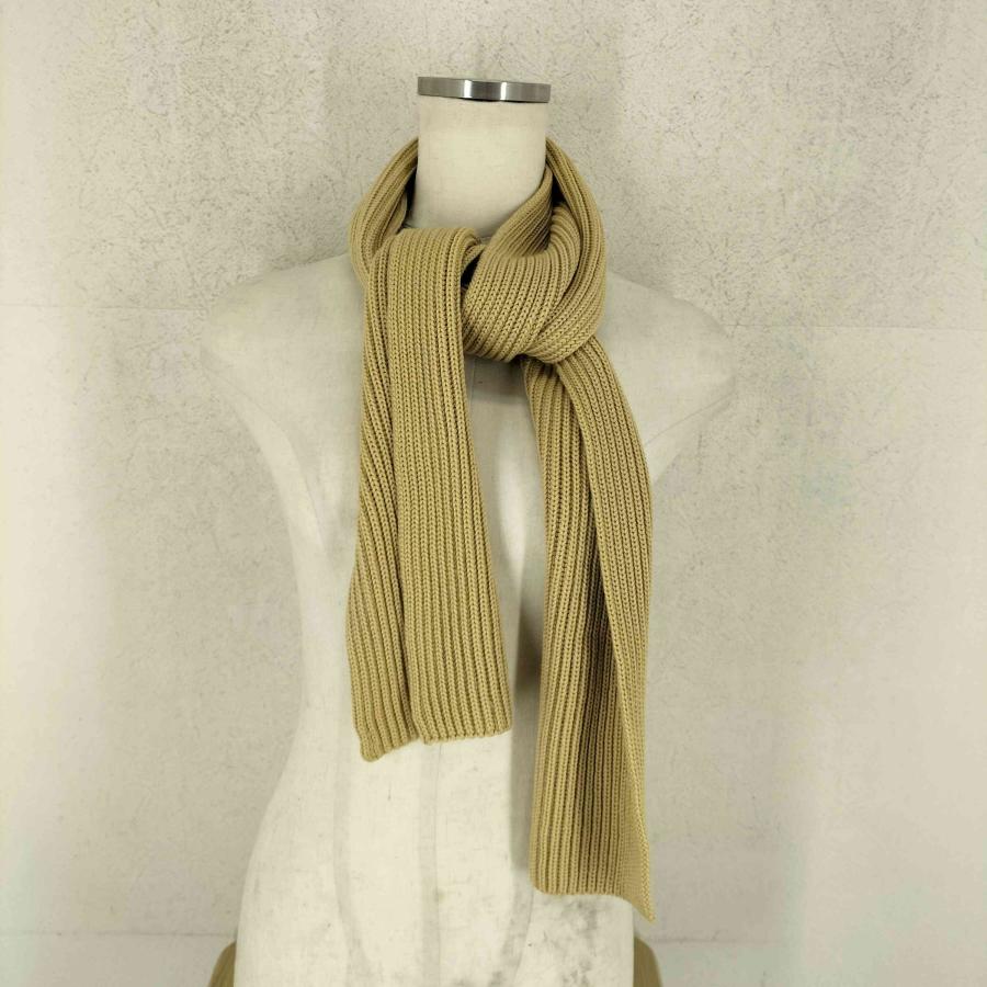 BATONER（バトナー） SOLID WOOL MUFFLER ソリッドウールマフラー