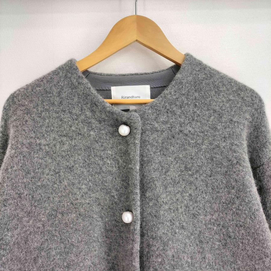 Rirandture（リランドチュール） パール釦コクーンニットジャケット