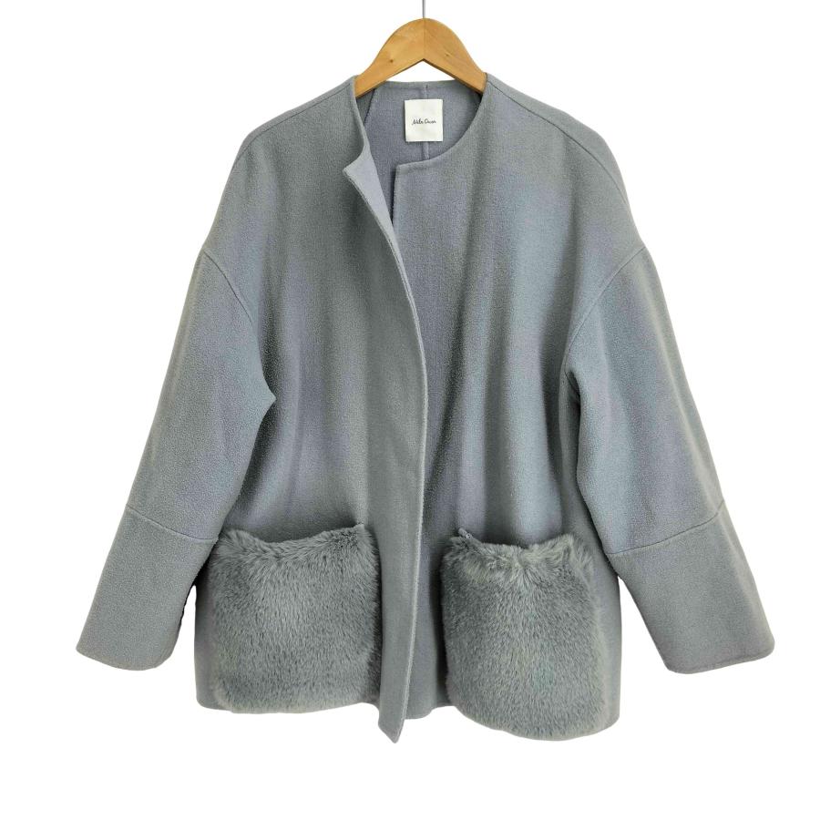 Mila Owen（ミラオーウェン） 2wayファーポケットリバーコート