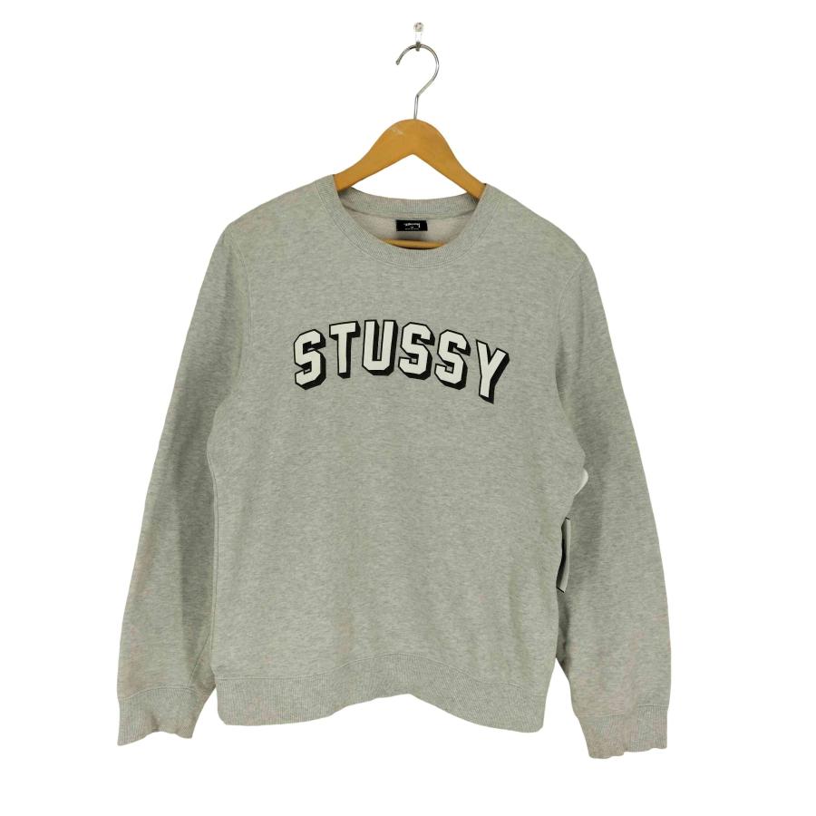STUSSY（ステューシー） フロントプリントクルーネックスウェット