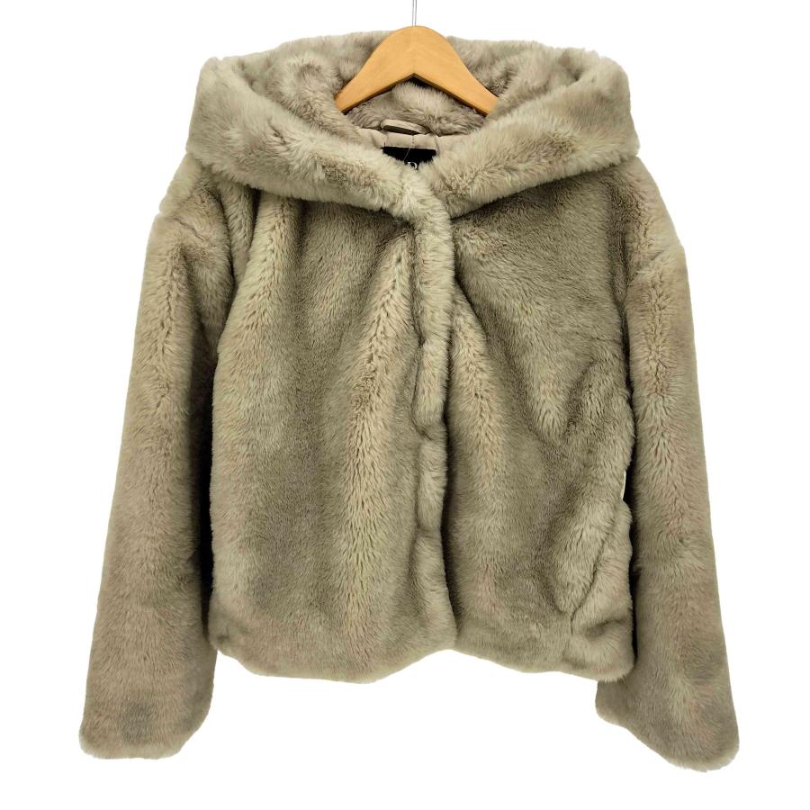 ZARA（ザラ） フェイクファー ショートコート レディース import：S
