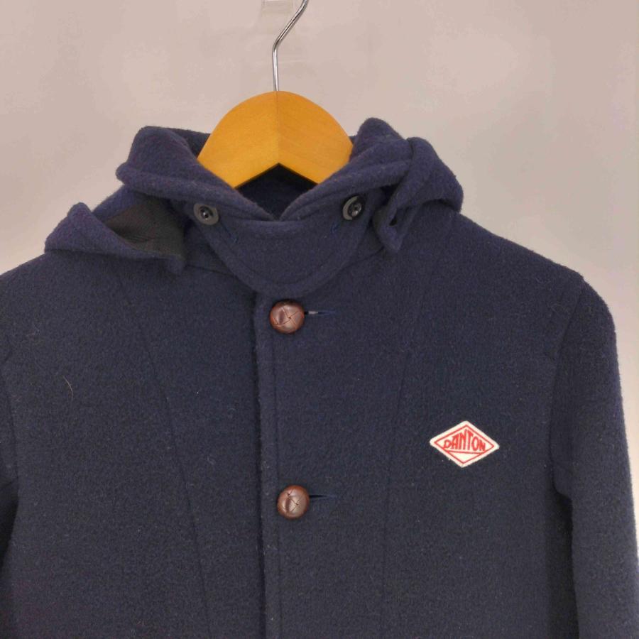 Danton（ダントン） フード着脱可 ウールモッサコート メンズ 34 中古