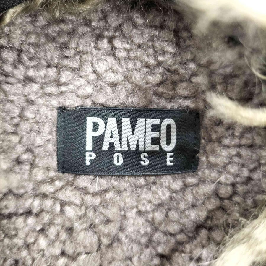 PAMEO POSE（パメオ ポーズ） AMY COAT 裏ボア フリース ファー 