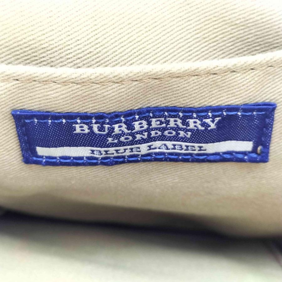 BURBERRY BLUE LABEL（バーバリーブルーレーベル） レザー×キャンバス